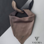 007 Siyah Kahve Degrade Saten Bandana