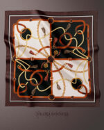 030 Klasik Zincir Desen Bandana - Görsel 3