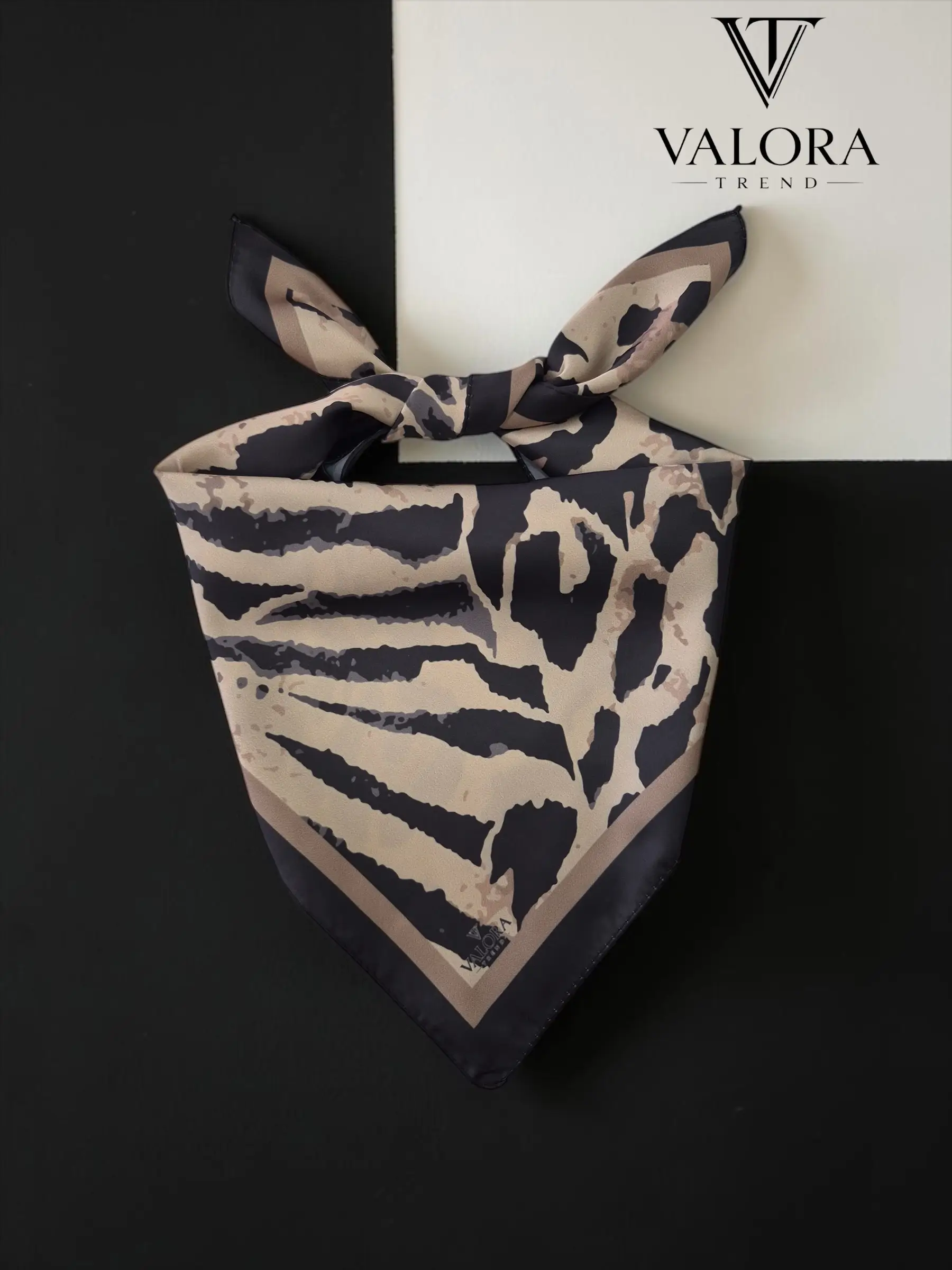 032 032 Leopar&Zebra Bandana - Görsel 1