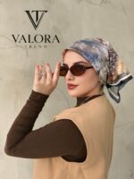 033 Sanatsal Tasarım Modern Etnik Desen Bandana - Görsel 2