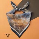 033 Sanatsal Tasarım Modern Etnik Desen Bandana