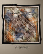 033 Sanatsal Tasarım Modern Etnik Desen Bandana - Görsel 3
