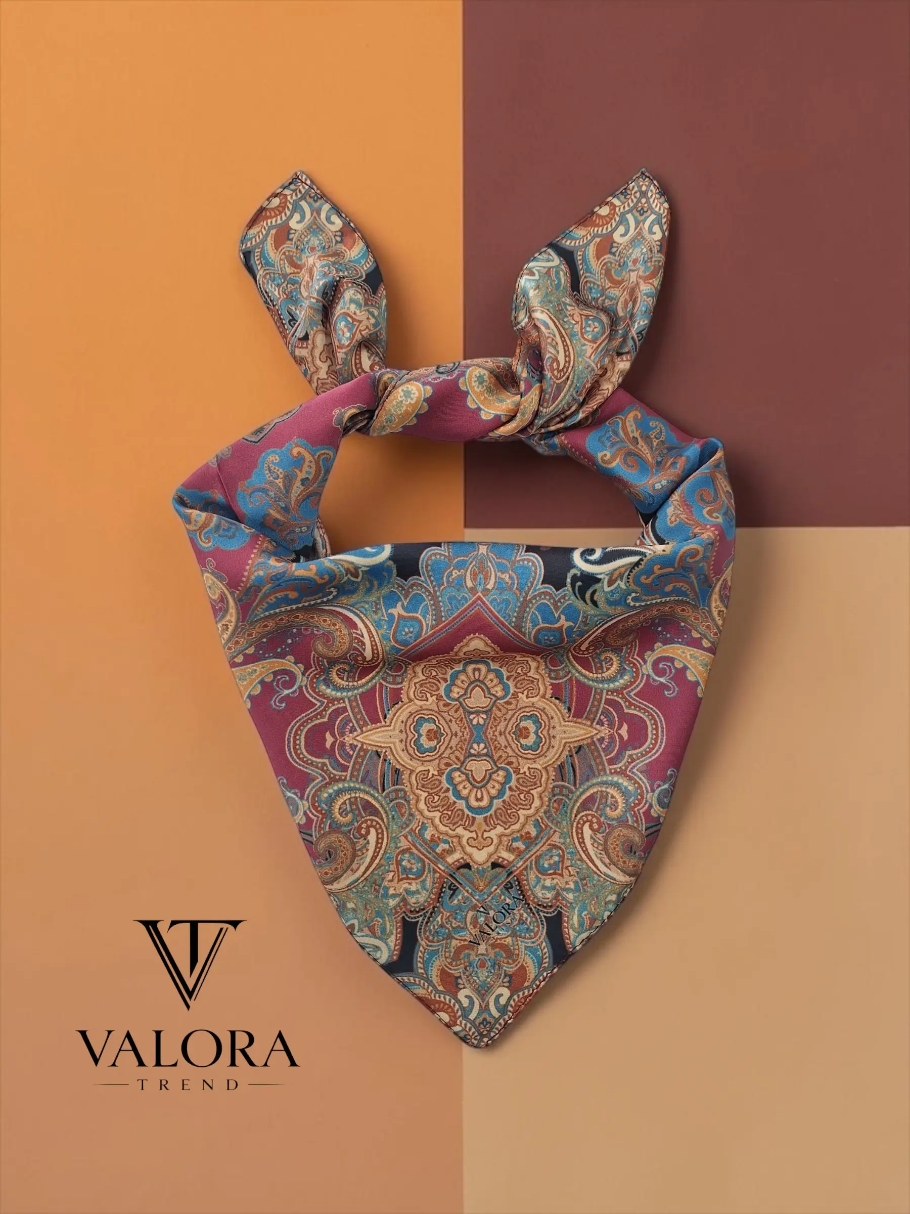 042 042 Etnik Desen Bandana - Görsel 1