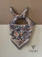 048 Çiçekli Desen Bandana