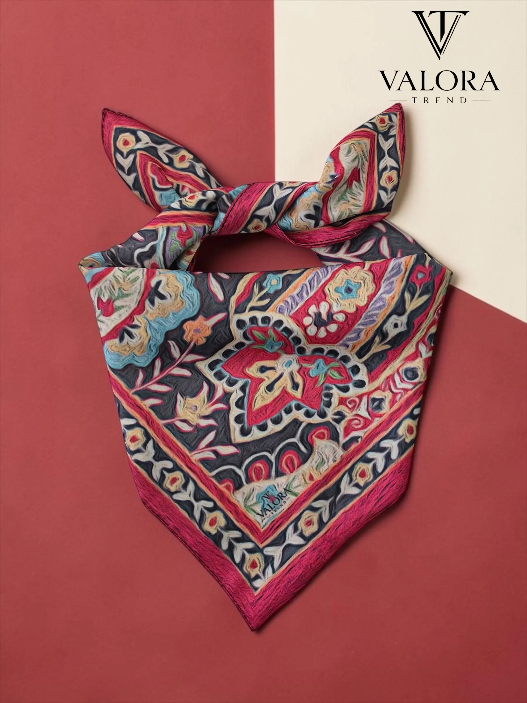 049 049 Etnik Desen Bandana - Görsel 1