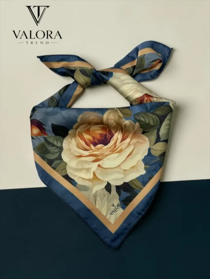 052 Çiçekli Desen Bandana