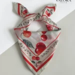 061 Kiraz Desenli Bandana