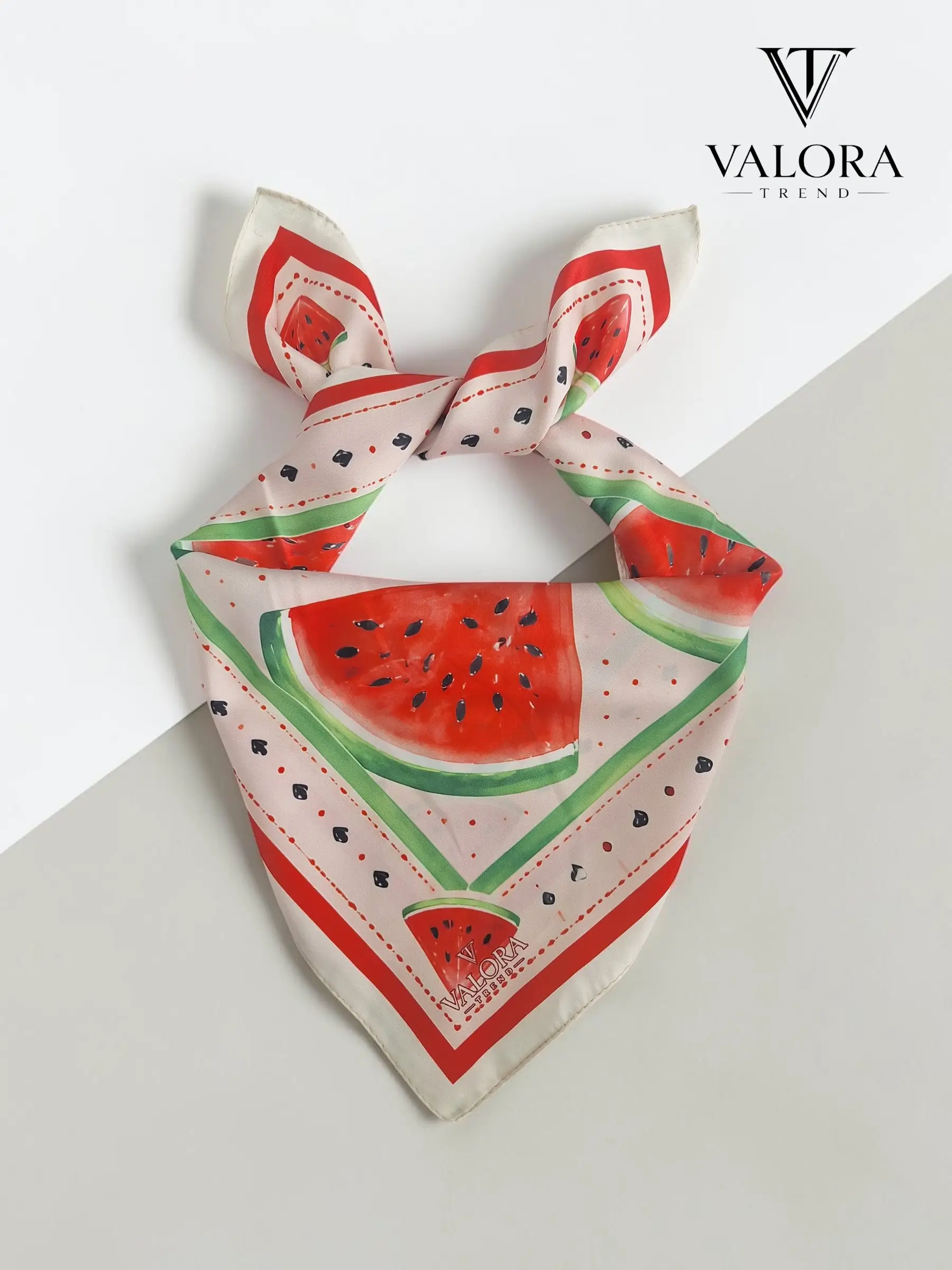 062 062 Karpuz Desenli Bandana - Görsel 1