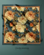 051 Çiçekli Bandana - Görsel 3
