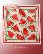 062 Karpuz Desenli Bandana - Görsel 4