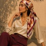 013 Çiçek Desenli Saten Fular 72x72 cm Kare Fular Kadın Boyun Fuları Saç Fuları Çanta Aksesuarı